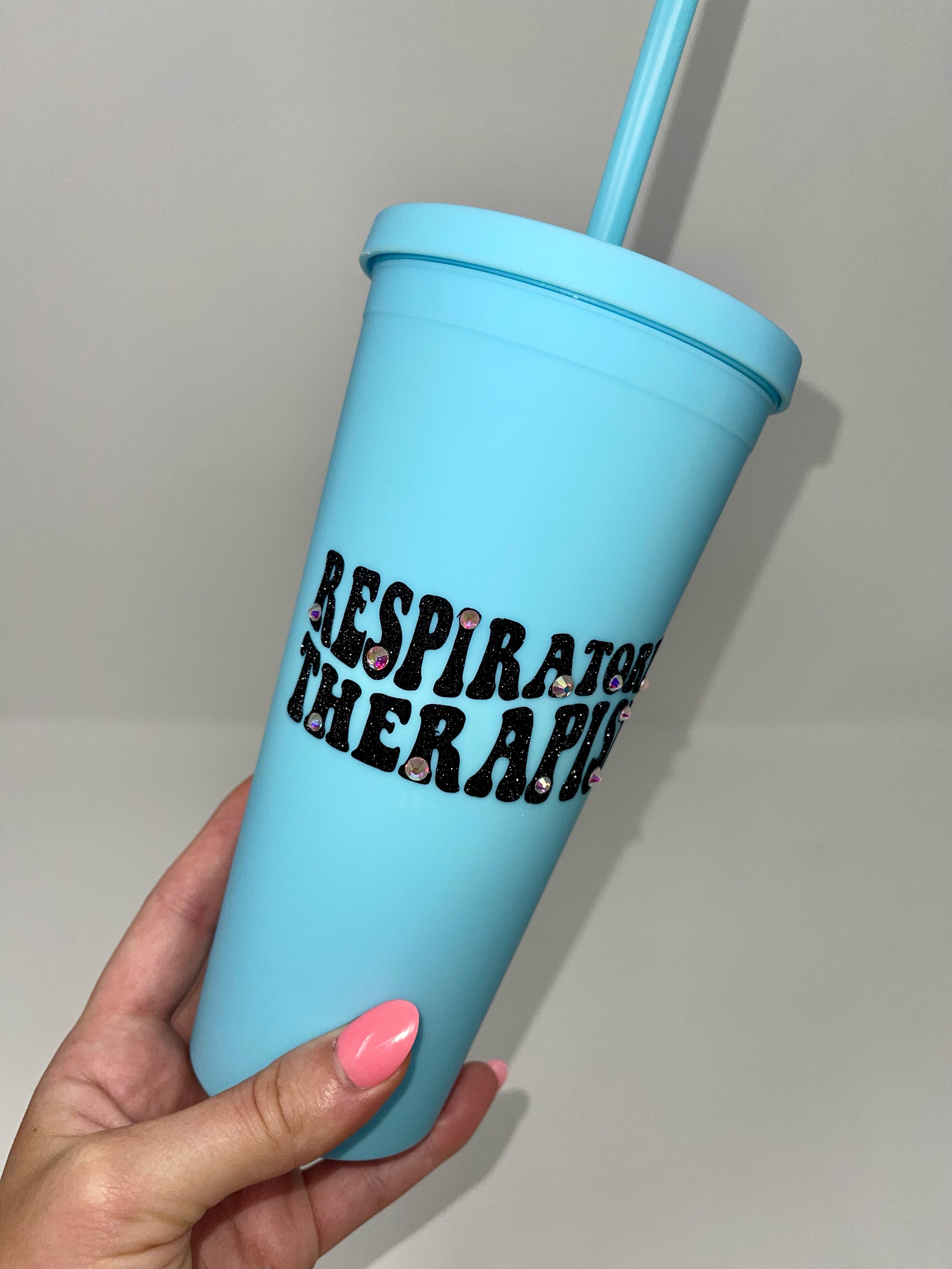 Respiratory Therapist Matte Tumbler