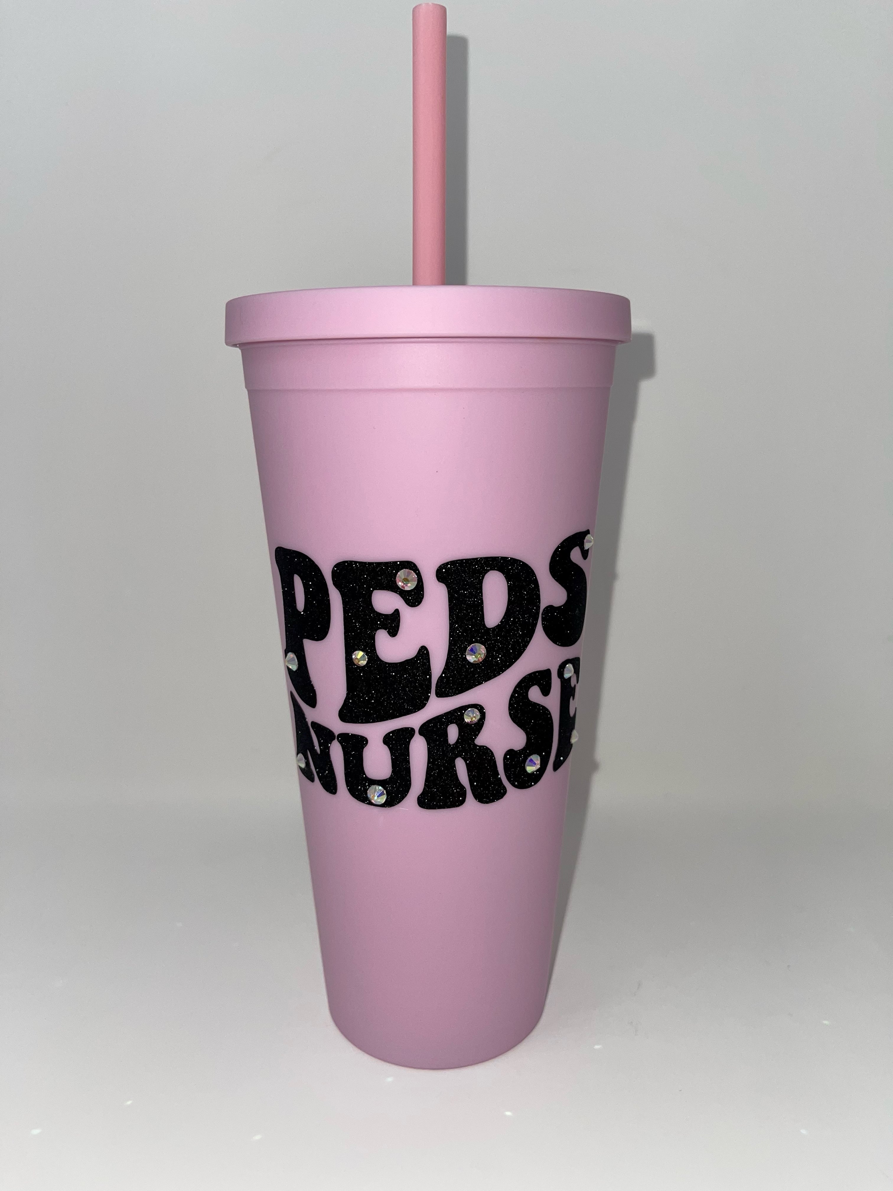 Peds Nurse Matte Tumbler