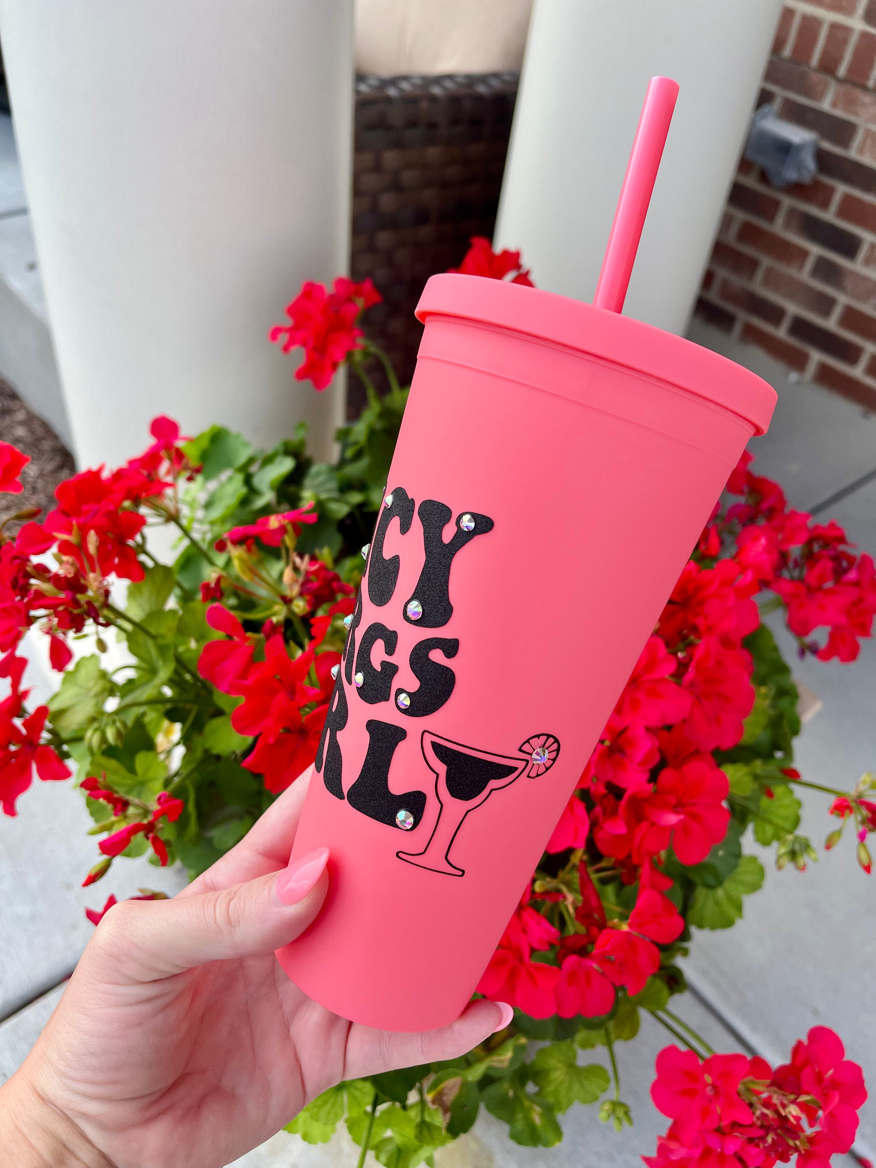 Spicy Margs Girl Matte Tumbler