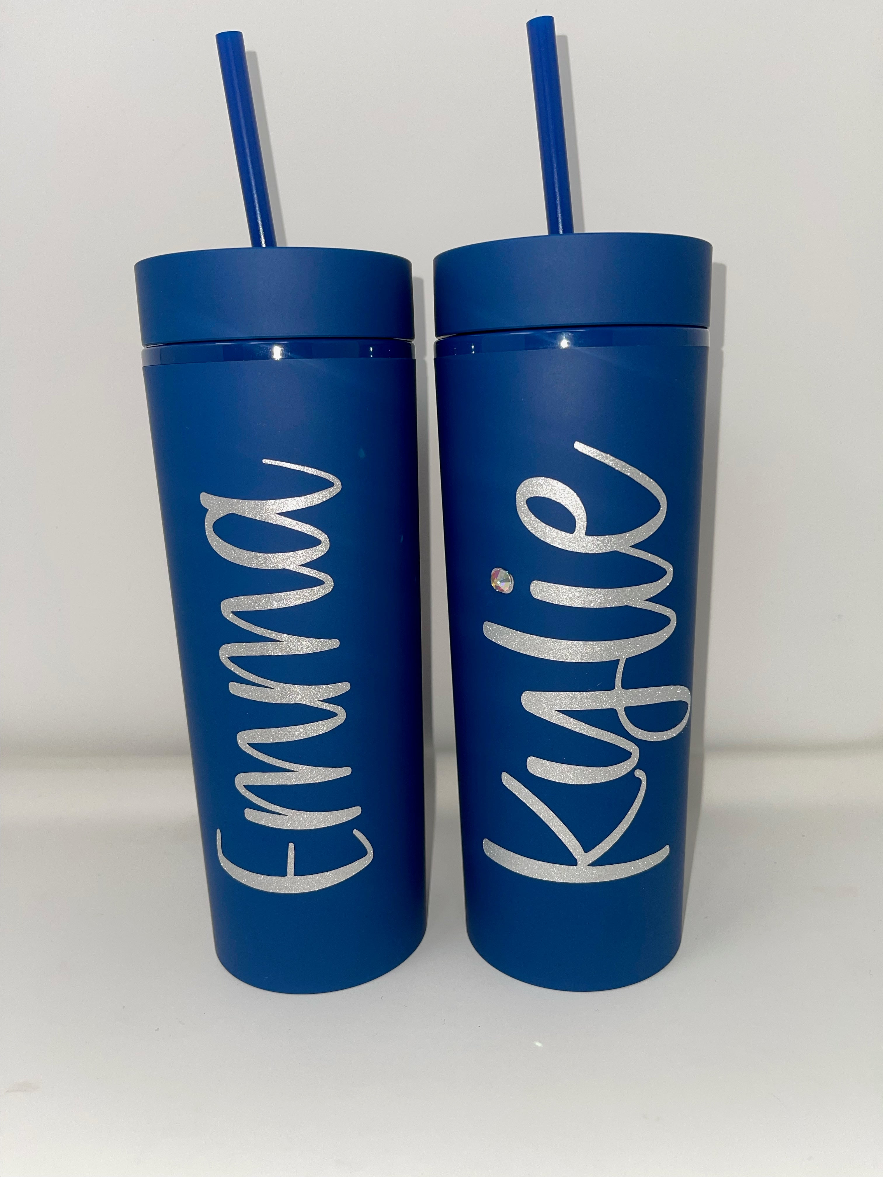 SEHS Cheer Navy Matte Tumbler