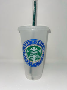 Lake Zurich Varsity Poms Starbucks Tumbler