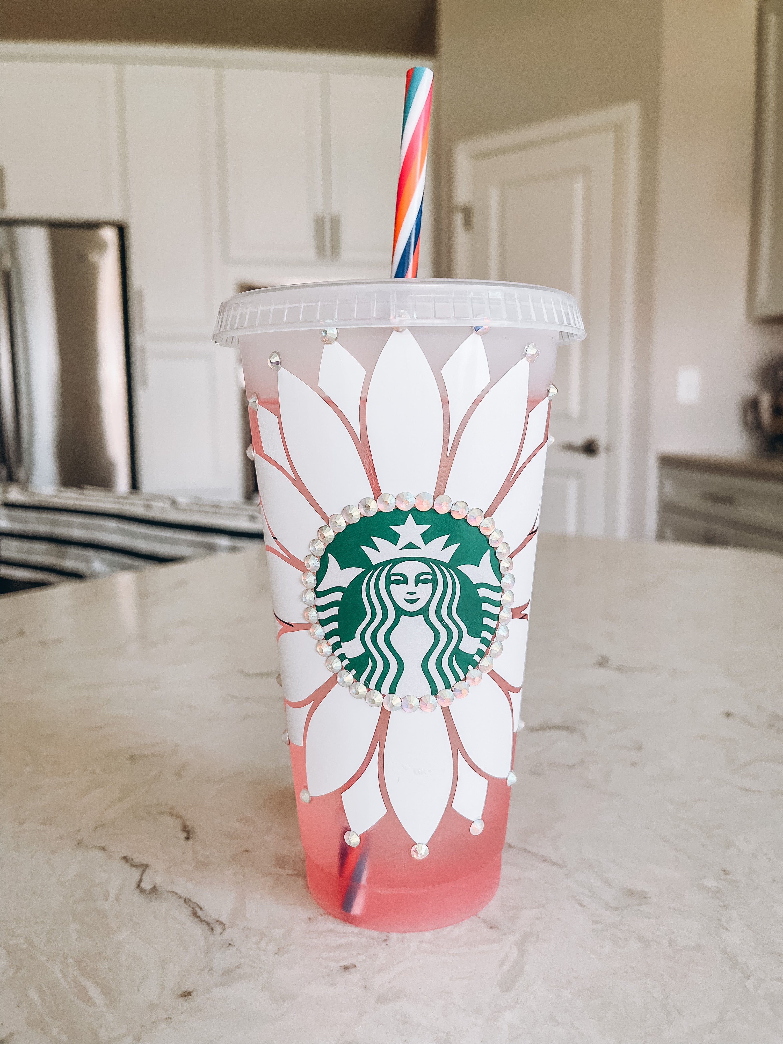 Mystery Color Changing Sunflower Starbucks Tumbler