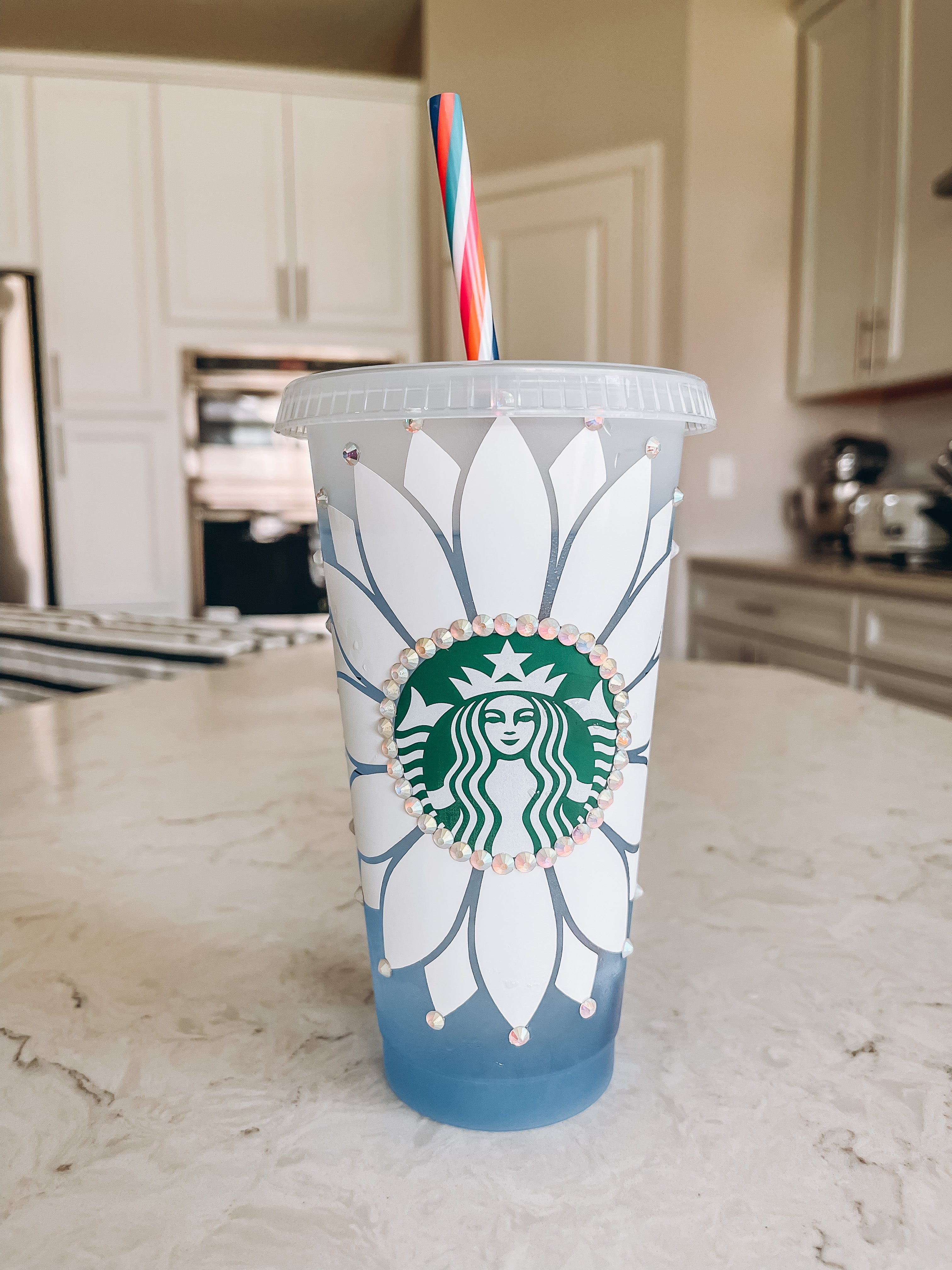 Mystery Color Changing Sunflower Starbucks Tumbler