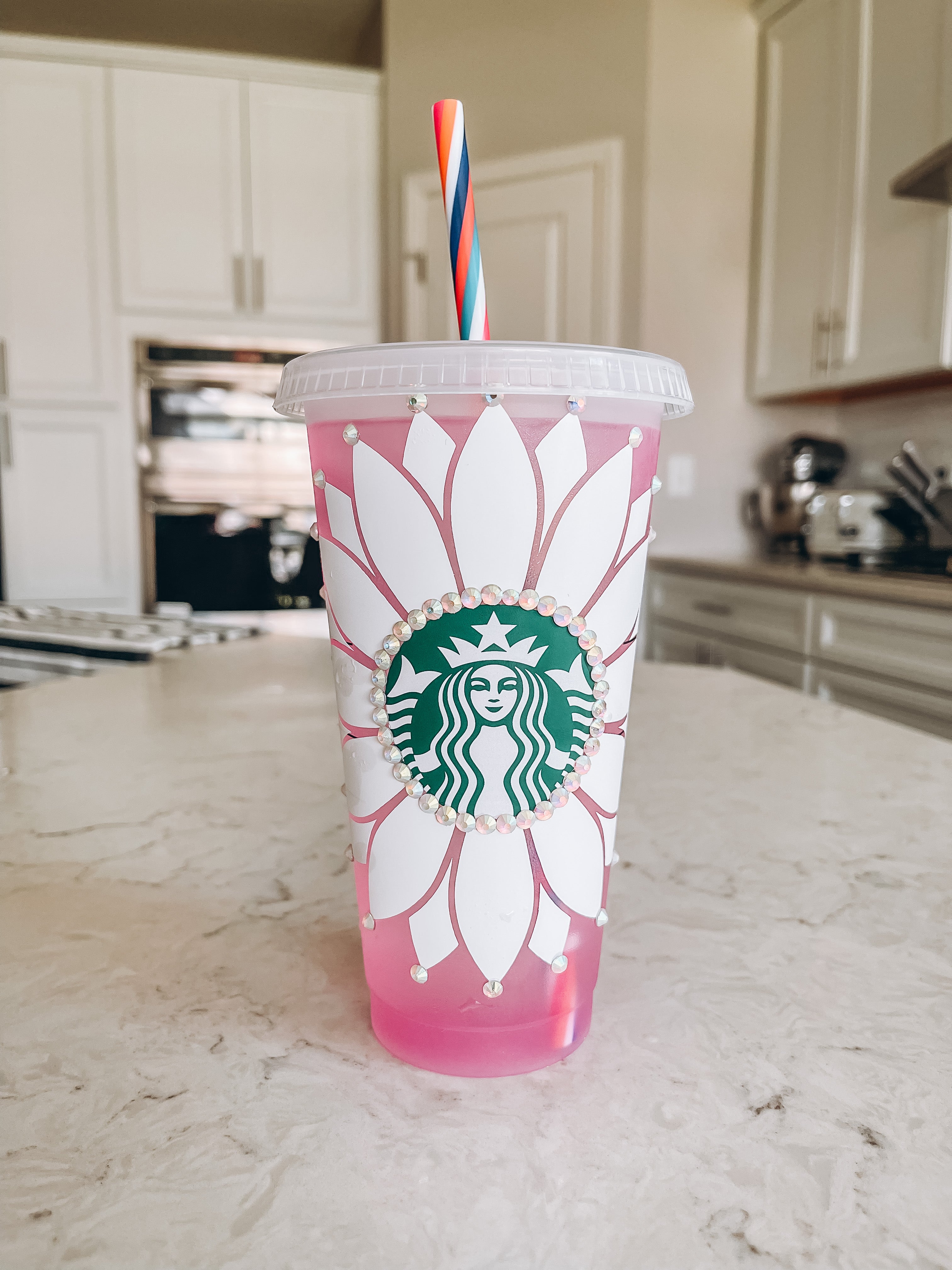 Mystery Color Changing Sunflower Starbucks Tumbler