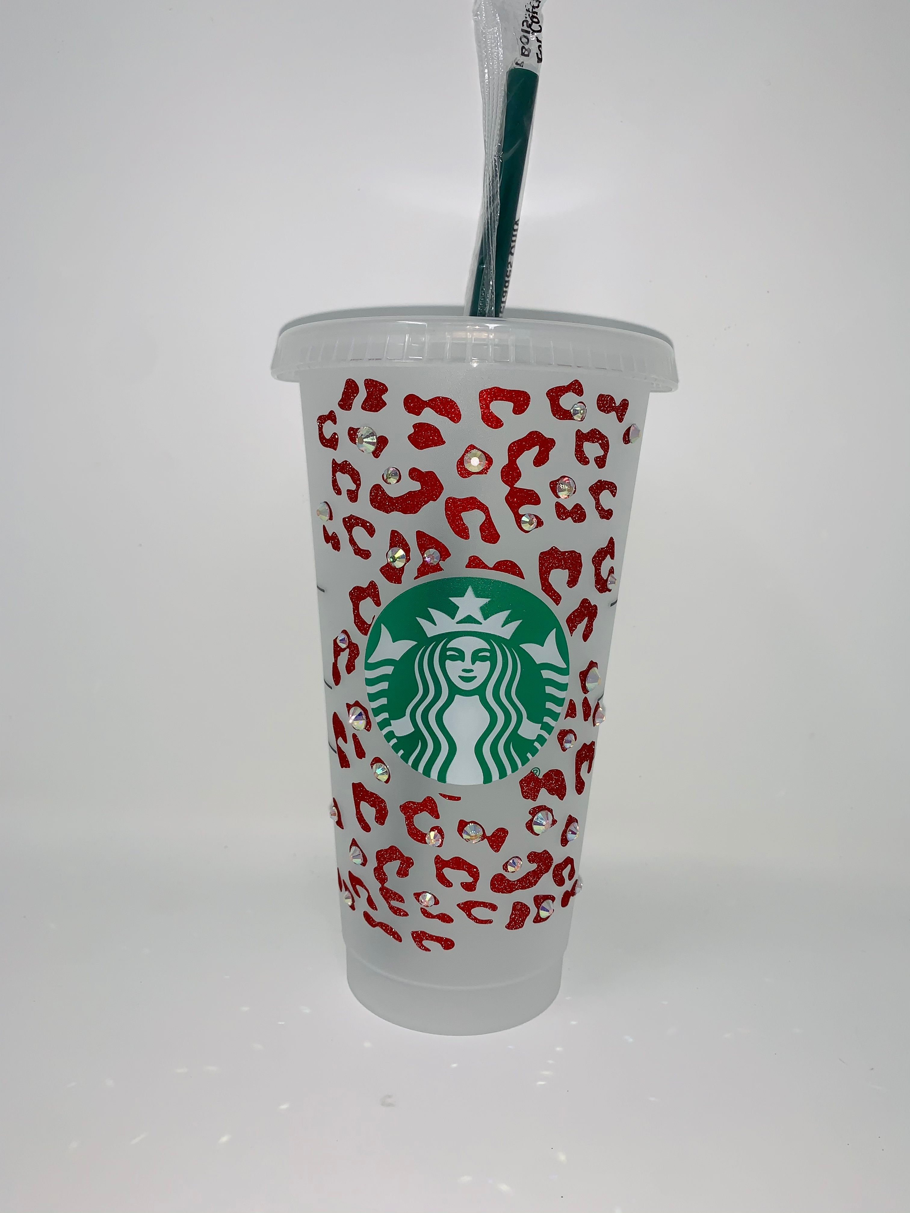 Red Leopard Starbucks Tumbler