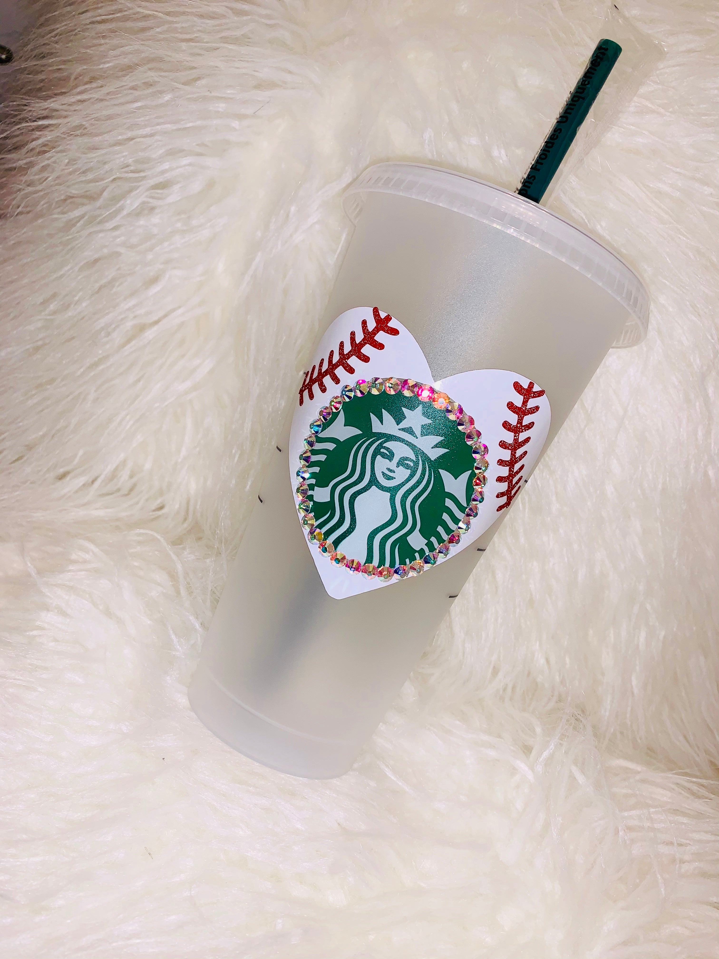 Baseball Starbucks Tumbler