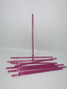 ADD ON - PINK GLITTER STRAW